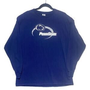 Penn State Nittany Lions T-Shirt Men's Size XL Blue Long Sleeve Delta Pro Weight